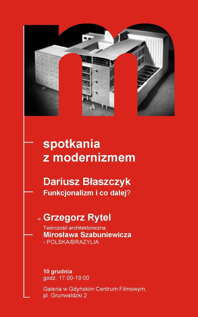 Spotkania z modernizmem. ARCHI-PRELEKCJA w Galerii GCF