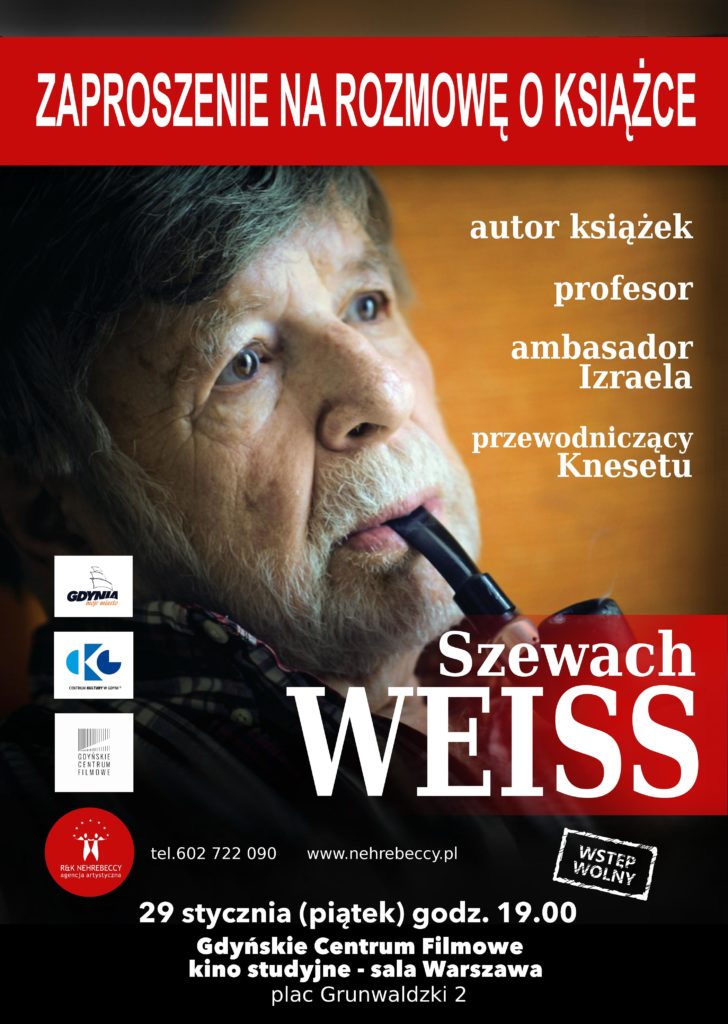 Szewach Weiss w Gdyńskim Centrum Filmowym