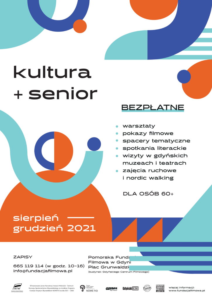 KULTURA+SENIOR. Spędź aktywnie i filmowo czas w Gdyni