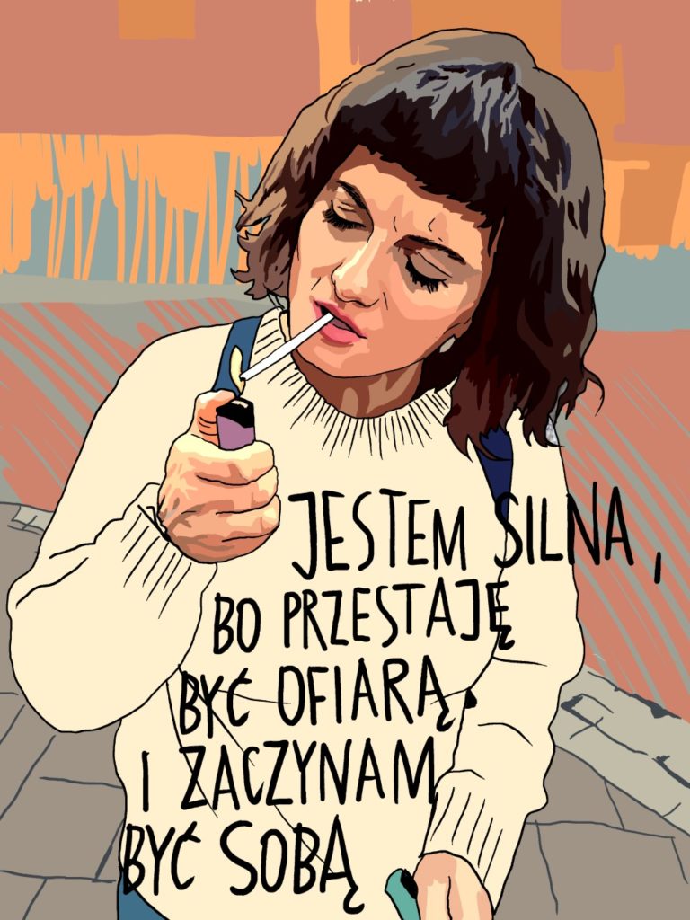 #jestemsilnabo. Wystawa Marty Frej