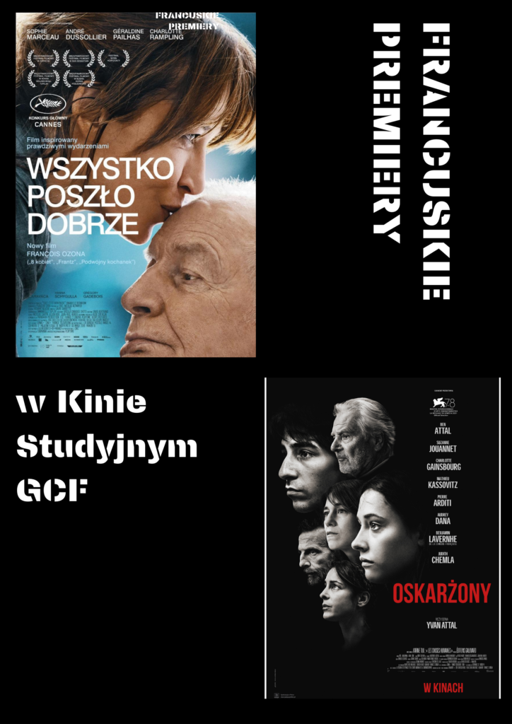 Francuskie premiery w Kinie Studyjnym GCF